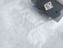 Керамогранит GT1206020306LGR Clementi Светло-серый 60х120 Global Tile sugar effect, лаппатированный (полуполированный) универсальная плитка