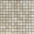 Мозаика PIX 324 Cappucino, мрамор 30.5х30.5 см Pixmosaic полированная чип 23х23 мм, бежевый