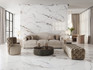 Керамогранит Project Antibacterial Calacatta Macchia Vecchia Natural Ректифицированный 60х120 Dogma матовый универсальная плитка DPA601204