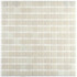 Мозаика Atlantis Bianco стекло 31.5х31.5 см Bonaparte глянцевая чип 24х24 мм, белый