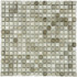 Мозаика Marble Mosaic Wood Grain Pol камень 30.5х30.5 см полированная чип 15х15 мм, коричневый, серый