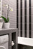 Настенная плитка 9002 Гамма Чёрный 8.5х28.5 Kerama Marazzi матовая керамическая