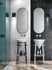Настенная плитка 14035R Греппи Черный Структура обрезной 40x120 Kerama Marazzi глянцевая, керамическая