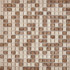Мозаика из мрамора Emperador Light, Crema Nova PIX275, чип 15x15 мм, сетка 305х305x4 мм матовая, бежевый, коричневый
