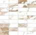 Мозаика Wild Chic Белый 30x30 керамика глянцевая, бежевый, белый 16678