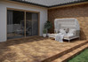 Ступень фронтальная Arteon Brown Stopnica Prosta 30х30 клинкер матовая Paradyz Ceramika
