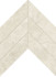 Мозаика Boost Icor Bone Chevron 30,5x35,6 керамогранит Atlas Concorde Italy матовая, белый AYZC
