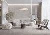 Керамогранит Textural White Silky 59.7x119.7 Cerrad лаппатированный (полуполированный) универсальная плитка 00000086757