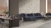 Керамогранит Amani White Reactive 3D Rett 60х120 La Fenice матовый универсальный 12MBV07