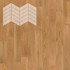 Паркетная доска Lab Arte Chevron Дуб Натур Кольт лак французская елка 400/337х110х14/3/60°
