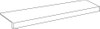 Ступень фронтальная Empire Silver Root Scalino Frontale 33x160/Эмпаир Сильвер Рут 33x160 матовая