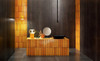 Настенная плитка Masovia Senape B Gloss Str 7.8х29.8 Tubadzin глянцевая, рельефная (структурированная) керамическая 5900199263819