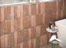 Керамогранит Terracotta Red 7х28 Geotiles матовый универсальная плитка 78803701