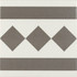 Декор Antigua Gris 002 20x20 матовый керамический