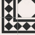 Декор Oxford Negro Esquina керамический