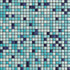 Мозаика Mix Standard Wellness and Pool 04 керамика 30х30 см Appiani матовая чип 12х12 мм, белый, голубой, синий XWEL 404