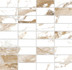 Мозаика Wild Chic Белый 30x30 керамика глянцевая, бежевый, белый 16678