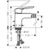 Смеситель Hansgrohe Logis E для биде