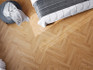 Кварцвиниловая плитка Tulesna 1005-101 Tesoro Art Parquet LVT 43 класс 590х118х2.5 мм (ламинат) с фаской