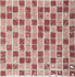 Мозаика S-812 стекло 29.8х29.8 см глянцевая чип 23х23 мм, розовый