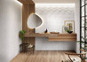 Настенная плитка Santorini White Glow 30x90 Metropol матовая керамическая УТ-00052772
