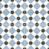 Керамогранит Chic Howard Blue 44,5x44,5 Dual Gres матовый напольный DG_CH_HOW_BLU_DP