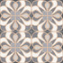Керамогранит Epoque Grey 44,5x44,5 Dual Gres матовый напольный DG_TE_EDP_GR_DP