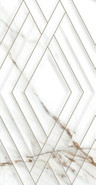 Декор Dec Micenas Bronce Corinto 30x60 глянцевый, рельефный керамический