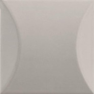 Настенная плитка Up Cuscino Grey Glossy 10х10 La Fabbrica глянцевая керамическая 192053