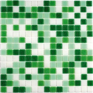 Мозаика Bonaparte стеклянная Grass 32.7x32.7 (2x2)