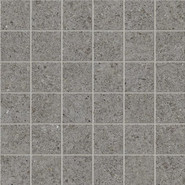 Мозаика Boost Stone Smoke Mosaico Matt 30x30 керамогранит матовая, серый A7DK
