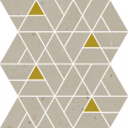 Мозаика Italon Avantgarde Dust Mosaico Luxor керамогранит 30.7х30.9 см матовая, бежевый, желтый 620110000239