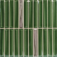 Декор Decor Melody Royal Green Gold 20x20 Monopole глянцевый керамический 85847