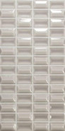 Настенная плитка 3D Bars Diamond Pearl Gloss 12.5х25 Wow 3d, глянцевая, рельефная (структурированная) керамическая УТ-00048724