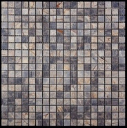 Мозаика M024-15P 305х305 15x15 мрамор