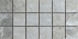 Мозаика Mk.GlamourSilver_Floor1530 15х30 керамогранит матовая, серый