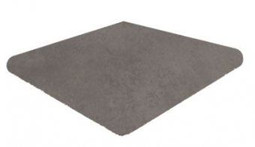 Ступень угловая Gres De Aragon Capri Esquina Redonda Capri Carbon 33x33 матовая
