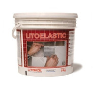 Litokol Клей Litoelastic двухкомпонентный белый A+В (ведро) 5 кг 015952