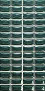 Настенная плитка 3D Bars Bevel Emerald Gloss 12.5х25 Wow глянцевая, рельефная (структурированная) керамическая УТ-00048735