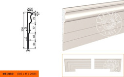 Молдинги фасадные