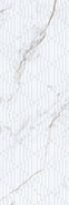 Декор 9547 Iguazu White Relieve 30x90 Porcelanite Dos матовый керамический PCD000047