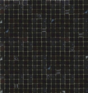 Смесь мозаики Taurus-mix-1 32.7х32.7 см матовая чип 15х15 мм, черный, коричневый