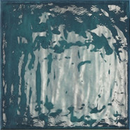 Керамогранит Rain Aquamarine 22.3х22.3 Prissmacer глянцевый, рельефный (рустикальный) универсальный 78803257