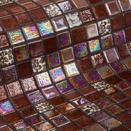 Мозаика Choco Bits 2.5x2.5 стекло 31.3х49.5