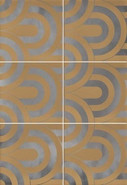 Декор Vives Hanami Takada Caramelo Plata 23x33.5 керамический