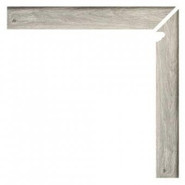 Плинтус для ступеней Zanquin Fior. Dcha. Oregon Gris 8x60