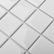 Мозаика 48x48 Crackle White Glossy (LWWB81531) 306х306х6 керамическая