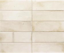 Настенная плитка Hanoi White 6,5x20 Equipe глянцевая керамическая 30030