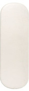 Настенная плитка Calema Oval White Matt 5.2х16 DNA Tiles матовая керамическая 00000086154