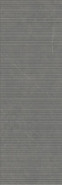 Настенная плитка Allure Anthracite Wave Ductile 30x90 Living Ceramics рельефная (структурированная) керамическая LV11179
